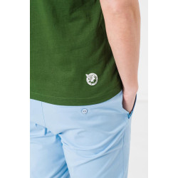 TRICOU CASUAL MOLDOVEANU BARBATI BOTTLE GREEN-L