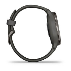 Ceas Smartwatch Garmin Venu 2S, GPS Wi-Fi, Grey + Slate