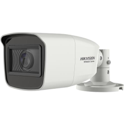 Camera de supraveghere Hikvision Turbo HD Bullet HWT-B323-Z; 2MP; seria HiWatch; 2MP CMOS Sensor, 70m IR, EXIR Bullet, ICR, 0.005 Lux/F1.2, 12 VDC, Smart IR, True WDR, 3D DNR, OSD Menu, IP66, 2.7-13.5mm Vari Focal Lens，Auto focus, Support HD-TVI/AHD/CVI/C