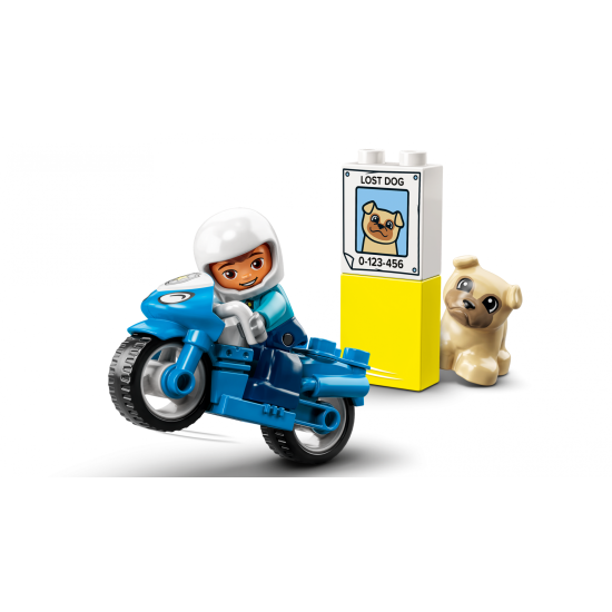 MOTOCICLETA DE POLITIE, LEGO 10967 MOTOCICLETA DE POLITIE, LEGO 10967