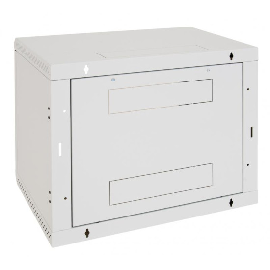 Rack de perete Triton sectiune simpla 6U 600mm adancime usa sticla panouri laterale fixe, sectiuni ventilatie activa, sectiuni acces cabluri sus/jos/spate securizare cu cheie, 1 pereche montanti reglabili IP30 gri Rack de perete Triton sectiune simpla 6U 600mm adancime usa sticla panouri laterale fixe, sectiuni ventilatie activa, sectiuni acces cabluri sus/jos/spate securizare cu cheie, 1 pereche montanti reglabili IP30 gri