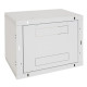 Rack de perete Triton sectiune simpla 6U 600mm adancime usa sticla panouri laterale fixe, sectiuni ventilatie activa, sectiuni acces cabluri sus/jos/spate securizare cu cheie, 1 pereche montanti reglabili IP30 gri Rack de perete Triton sectiune simpla 6U 600mm adancime usa sticla panouri laterale fixe, sectiuni ventilatie activa, sectiuni acces cabluri sus/jos/spate securizare cu cheie, 1 pereche montanti reglabili IP30 gri