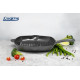 TIGAIE GRILL FONTA EMAILATA 26.5 X 4.5 CM, MARBLE GREY, COOKING BY HEINNER TIGAIE GRILL FONTA EMAILATA 26.5 X 4.5 CM, MARBLE GREY, COOKING BY HEINNER