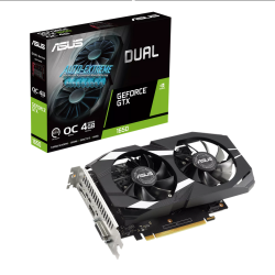 Placa video Asus nVidia Dual GeForce GTX 1650 OC 4GB GDDR6, 128BIT, 1x DisplayPort, 1x HDMI, 1x DVI-D, PCIe 3.0