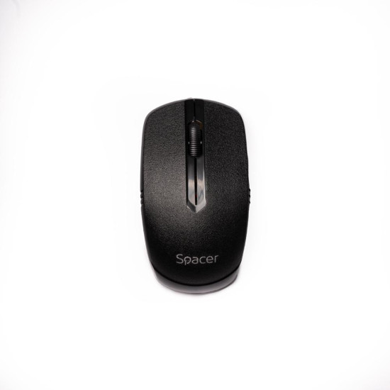 MOUSE Spacer, PC sau NB, fara fir, USB 2.4 GHz, optic, 1000 dpi, butoane/scroll 3/1, negru, SPMO-161 MOUSE Spacer, PC sau NB, fara fir, USB 2.4 GHz, optic, 1000 dpi, butoane/scroll 3/1, negru, SPMO-161