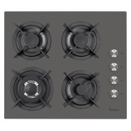 PLITA INCORPORABILA FRAM FBH-V4IWF-GVG, GAZ, 4 ARZATOARE, ARZATOR WOK, CONTROL LATERAL, APRINDERE ELECTRICA INTEGRATA, SISTEM SIGURANTA GAZ, GRATAR FONTA, DUZE INCLUSE, 58x51 cm,  STICLA GRI VICTORIA