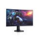 Dell 27 Curved Gaming Monitor -S2721HGFA, 68.47 cm, Maximum preset resolution: 1920 x 1080 at 144 MHz, Screen type: Active matrix - TFT LCD, Panel type Vertical Alignment, Backlight: LED edgelight system, Display screen coating: Anti-glare treatment of th