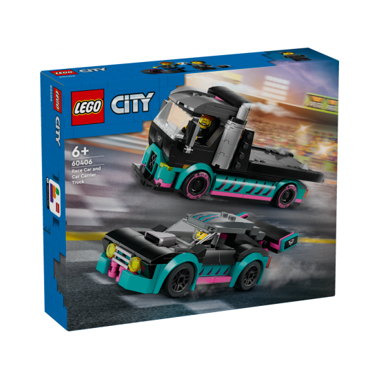 MASINA CURSE&CAMION TRANSP.LEGO 60406 MASINA CURSE&CAMION TRANSP.LEGO 60406