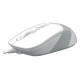 Mouse A4tech FM10, cu fir, alb