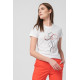 TSHIRT CASUAL F DOAMNA CU... WHITE-L TSHIRT CASUAL F DOAMNA CU... WHITE-L