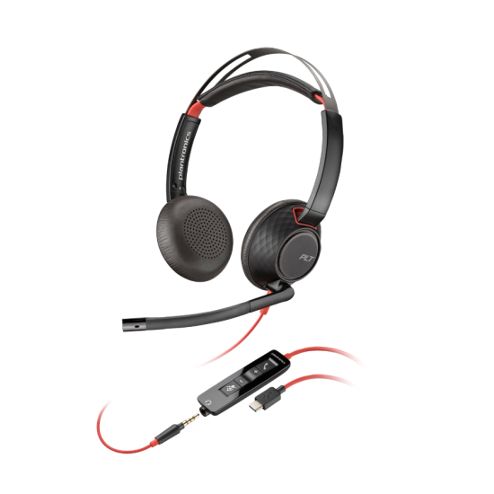 Poly BW 5220 USB-C HS +3.5mmP +USB-C/A Poly BW 5220 USB-C HS +3.5mmP +USB-C/A