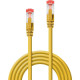 Cablu retea Lindy LY-47762, 1m Cat.6 S/FTP Network, Yellow