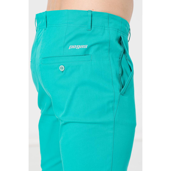 PANTALONI SCURT CASUAL BARBATI GREEN L