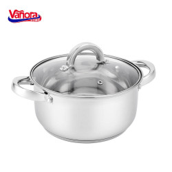 CRATITA INOX+CAPAC 22x10.5CM,3.9L, IRENE