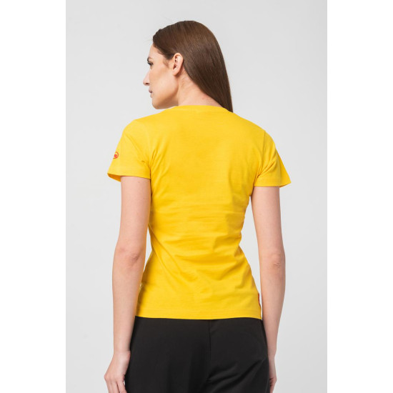 TSHIRT CASUAL F CAL PEGAS YELLOW-XL