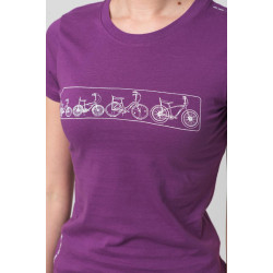 TRICOU MULTIBIKE PEGAS FEMEI PURPLE-S
