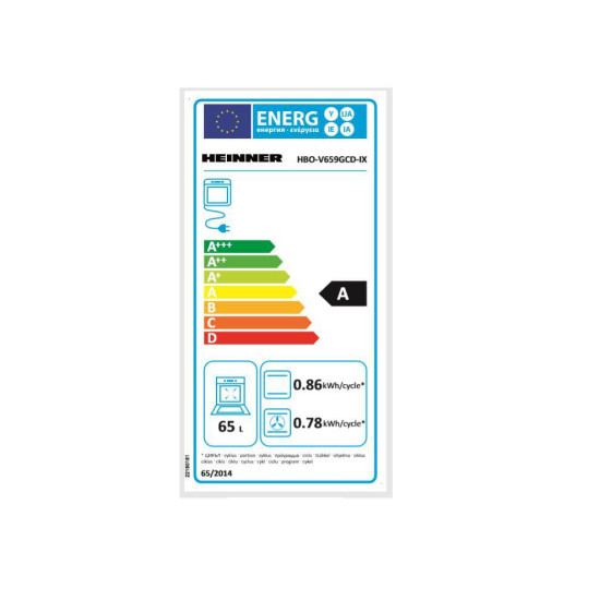 CUPTOR INCORPORABIL HEINNER HBO-V659GCD-IX