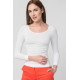 TRICOU BASE LAYER PEGAS WHITE-M