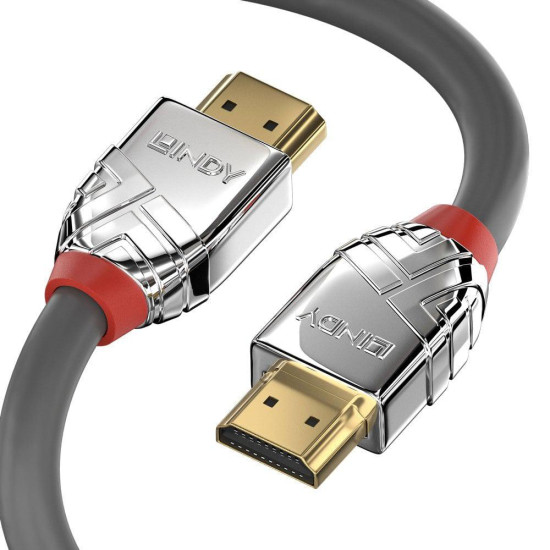 Cablu Lindy LY-37876, HDMI 2.0, Crom Cablu Lindy LY-37876, HDMI 2.0, Crom