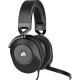 Casti Gaming cu microfon Corsair HS65 Surround, Dolby Audio 7.1, Over- head, 20Hz - 20 kHz, 32k Ohms @ 1 kHz, Lungime cablu: 1.8m, adaptor 3.5mm la USB, carbon Casti Gaming cu microfon Corsair HS65 Surround, Dolby Audio 7.1, Over- head, 20Hz - 20 kHz, 32k Ohms @ 1 kHz, Lungime cablu: 1.8m, adaptor 3.5mm la USB, carbon