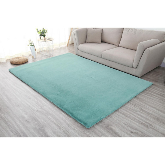 Covor Heinner Shaggy soft blanita Turcoaz 160x230 cm