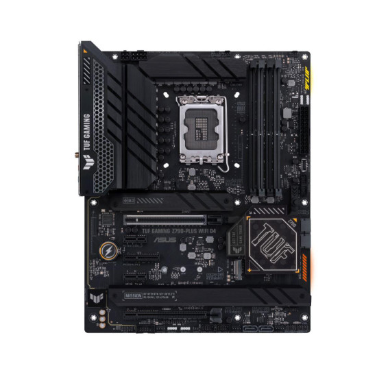 Placa de baza Asus TUF Gaming Z790-PLUS WIFI D4 LGA 1700,  4 x DDR4 DIMM dual channel, 2x PCI Express x16, 2x PCI x1, 1x PCI, 4x M.2, 4x SATA 6Gb/s, 8x USB, ATX