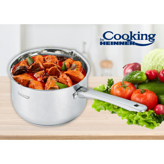 CASEROLA INOX 20x12.5 CM, 3.6 L CASEROLA INOX 20x12.5 CM, 3.6 L