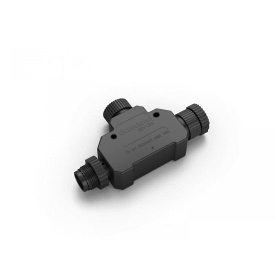 Conector in T Philips Hue pentru LowVolt, IP67, Negru Conector in T Philips Hue pentru LowVolt, IP67, Negru