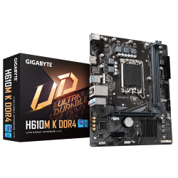 Placa de baza Gigabyte H610M K LGA 1700, 2x DDR4, 1x HDMI, 1x PCIe x16, 1x PCI x1, 1x M.2, 2x SATA 6 Gb/s, 1 Gbps LAN, mATX