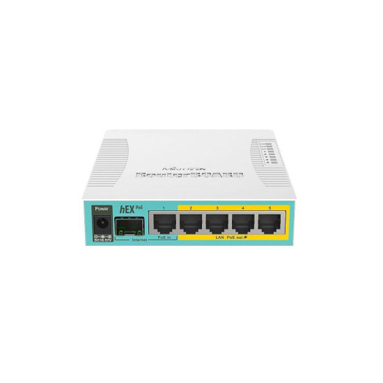 MC HEX POE 5PORT GIGABIT ETHERNET ROUTER MC HEX POE 5PORT GIGABIT ETHERNET ROUTER