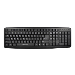 Tastatura Serioux 9400USB, cu fir, US layout, neagra, 104 taste, USB