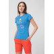 TSHIRT CASUAL F CAL PEGAS AZURE-S