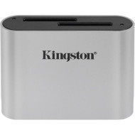 Card reader Kingston, USB 3.2, Supported Cards: UHS-II SD cards/Backwards-compatible with UHS-I SD cards