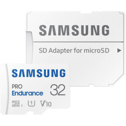 Card de memorie MicroSD Samsung PRO Endurance, MB-MJ128KA/EU, 32GB, cu adaptor, Class 10