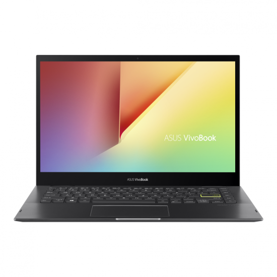 Laptop ASUS Vivobook Flip, TP470EA-EC368W, 14.0-inch, Touch screen, FHD (1920 x 1080) 16:9, i5-1135G7, 8GB LPDDR4X on board, 256GB , Intel Iris X Graphics, Indie Black, Windows 11 Home in S Mode, 2 years