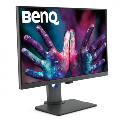 MONITOR BENQ PD2705Q 27 inch, Panel Type: IPS, Backlight: LED backlight, Resolution: 2560x1440, Aspect Ratio: 16:9,  Refresh Rate:60Hz, Response time GtG: 5ms(GtG), Brightness: 250 cd/m², Contrast (static): 1000:1, Viewing angle: 178°/178°, Color Gamut (N