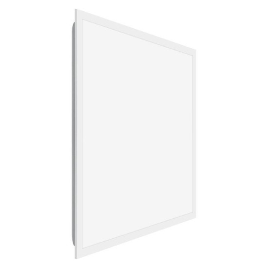 Panou LED Ledvance PANEL VALUE 600 UGR < 19, 36W, 3600 lm, lumina calda (3000K), IP40/IK02, 595x595x35mm, aluminiu, Alb