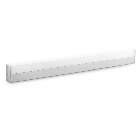 Aplica LED Philips Linea Danube, 11W, 780 lm, lumina calda (3000K), IP20, 54cm, Gri