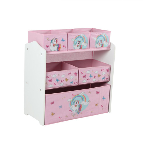 Dulap depozitare jucarii Unicorns,U-Grow Dulap depozitare jucarii Unicorns,U-Grow