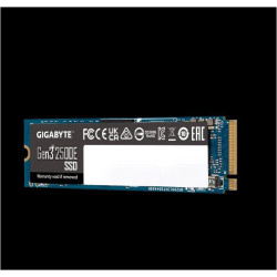 SSD GIGABYTE Gen3 500GB, M.2, PCIe 3.0x4, NVMe1.3, viteza citire: 2300 MB/s, Viteza scriere: 1500 MB/s.