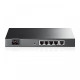 Router TP-Link TL-R470T+, 1xWAN 10/100, 1xLAN 10/100, 3xWAN/LAN configurabile, Small Office and Net Café, Load Balance, Advanced fir ewall, Port Bandwidth Control, Port Mirror, DDNS, UPnP, VPN pass-through