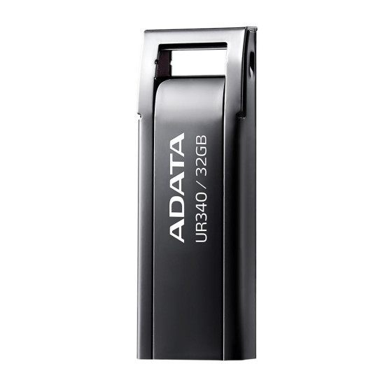 Memorie USB Flash Drive ADATA UR340, 32GB, USB 3.2, black metalic