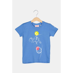 TSHIRT CASUAL C CAL PEGAS AZURE-4