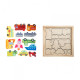 PUZZLE DIN LEMN CU MASINI, 12 PIESE PUZZLE DIN LEMN CU MASINI, 12 PIESE