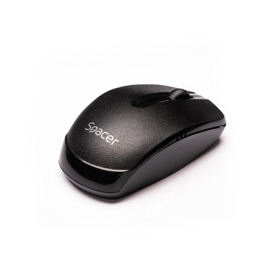 MOUSE Spacer, PC sau NB, fara fir, USB 2.4 GHz, optic, 1000 dpi, butoane/scroll 3/1, negru, SPMO-161 MOUSE Spacer, PC sau NB, fara fir, USB 2.4 GHz, optic, 1000 dpi, butoane/scroll 3/1, negru, SPMO-161