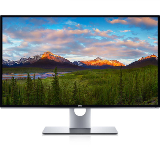 Monitor Dell 32 IPS, Resolution 8K 7680 x 4320 at 60 Hz, Anti- reflective, 2H Hard Coating, Aspect Ratio 32:9, 1300:1, Brightness 400 cd/m², Response Time 6 ms (gray-to-gray), I/O: 2x DisplayPort, 3x USB 3.0 downstream (Type A), 1x USB 3.0 downstream (Typ