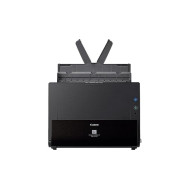 Scanner Canon DRC225II, dimensiune A4, tip sheetfed, viteza de scanare 25ppm alb-negru si color,50IPM, Duplex, rezolutie optica 600dpi, senzor CIS, software inclus: ISIS /TWAIN Driver (Windows 2000/XP Pro/XP Home/Vista/7/8/10), CaptureOnTouch, Nuance eCop