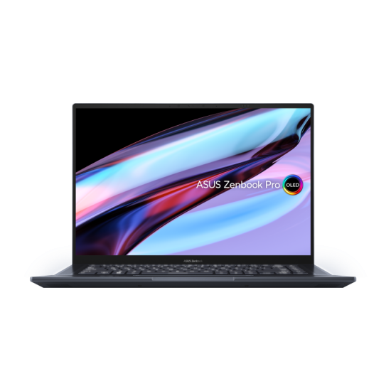 Laptop ASUS Zenbook Pro, UX7602ZM-ME045X, 16.0-inch, Touch screen, 4K (3840 x 2400) OLED 16:10, i9- 12900H, 32GB LPDDR5 on board, 2TB, Intel(R) Iris Xe Graphics, Tech Black, Windows 11 Pro, 2 years