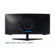 MONITOR SAMSUNG LC34G55TWWPXEN 34 inch, Curvature: 1000R, Panel Type: VA, Backlight: LED backlight, Resolution: 3440x1440, Aspect Ratio: 21:9, Refresh Rate:165Hz, Response time MPRT: 1 ms, Brightness: 250 cd/m², Contrast (static): 2500:1, Contrast (dynam MONITOR SAMSUNG LC34G55TWWPXEN 34 inch, Curvature: 1000R, Panel Type: VA, Backlight: LED backlight, Resolution: 3440x1440, Aspect Ratio: 21:9, Refresh Rate:165Hz, Response time MPRT: 1 ms, Brightness: 250 cd/m², Contrast (static): 2500:1, Contrast (dynam