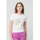 TSHIRT CASUAL F BICICLETA COLOR WHITE-S